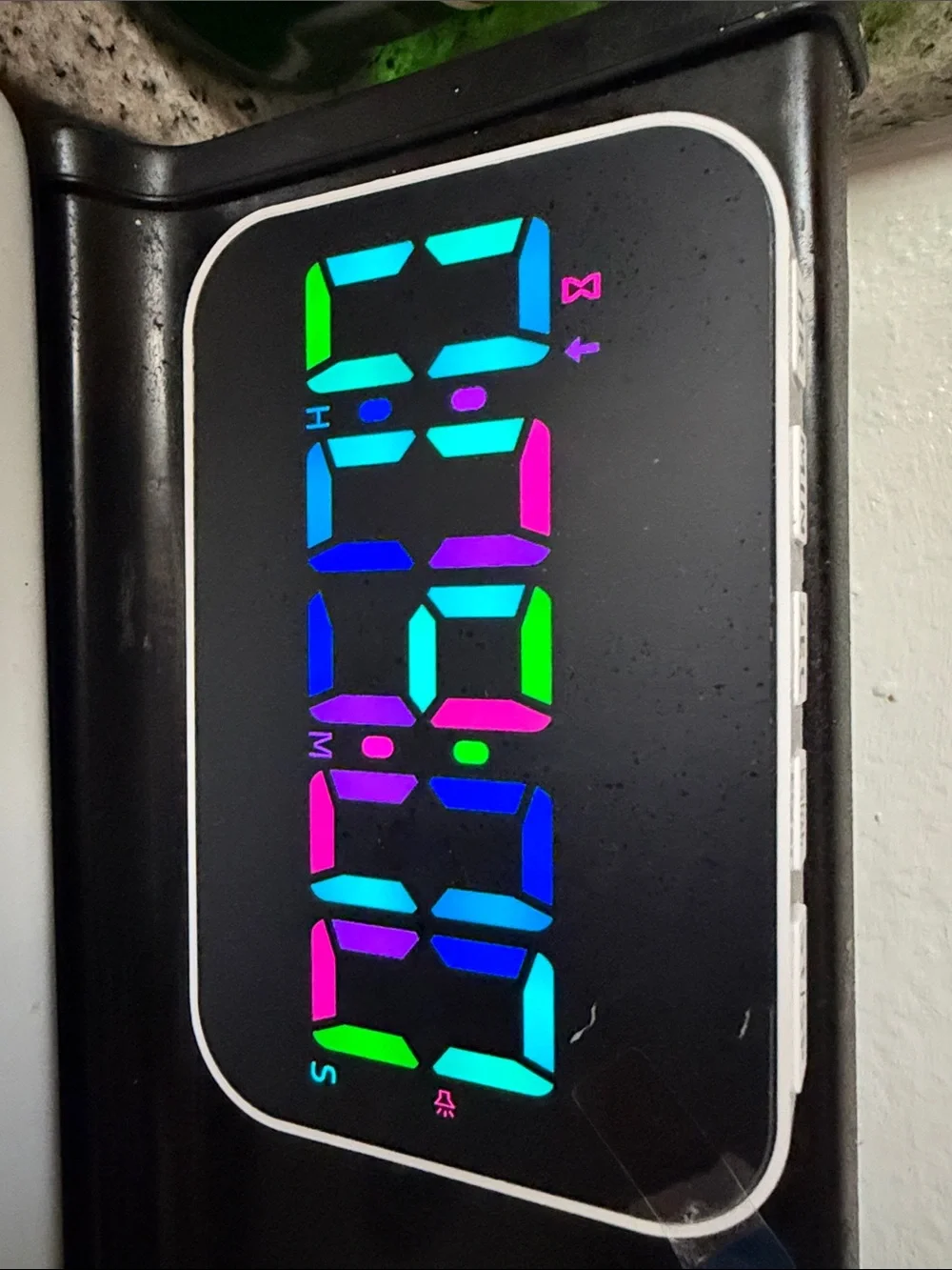 Multicolor LED Digital Kitchen Timer